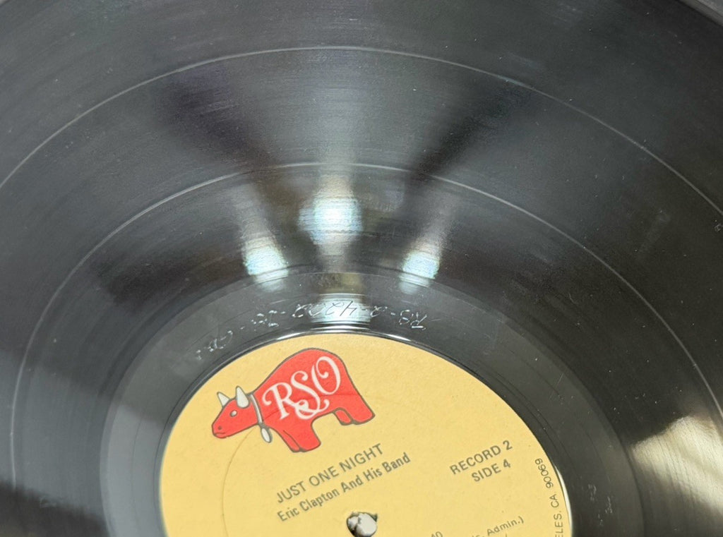 Eric Clapton ‎Just One Night 1980 RSO Records Orig. Vinyl LP STERLING RS-2-4202