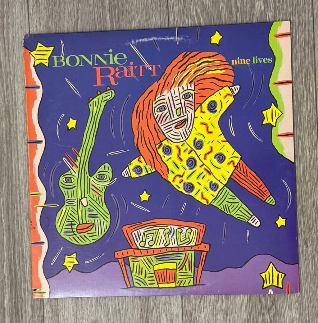 Bonnie Raitt Nick Of Time Vinyl LP 1989 Warner Bros. Cut Out Through Sleeve VG+