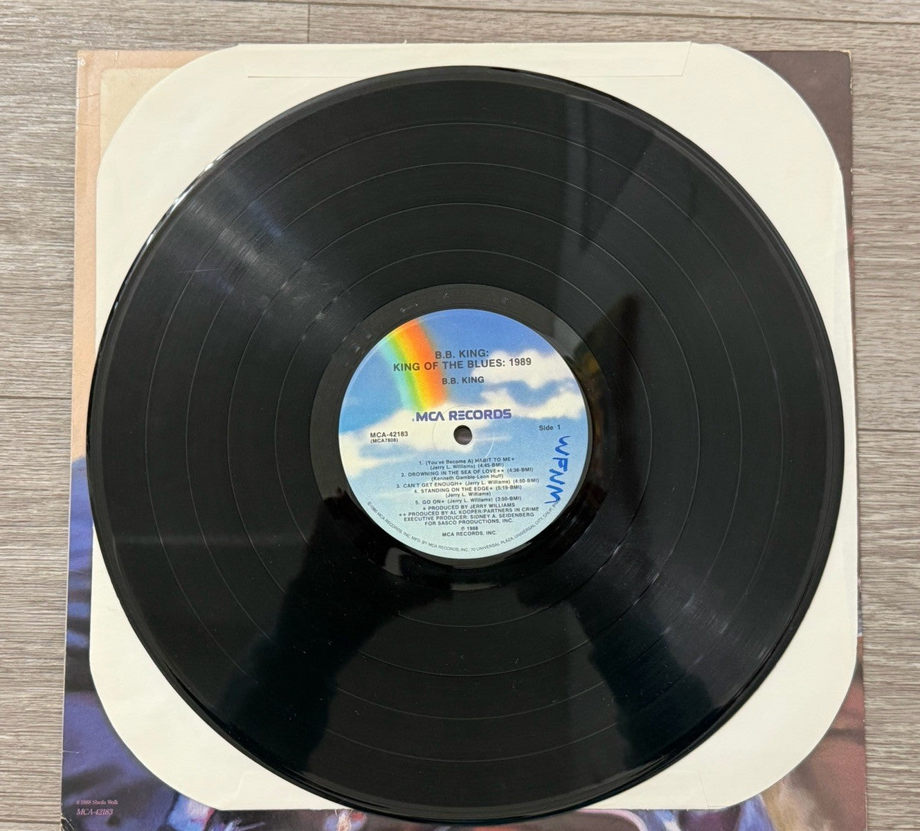 A5-95 B.B. KING King Of The Blues - PROMO - 1988 - MCA-42193