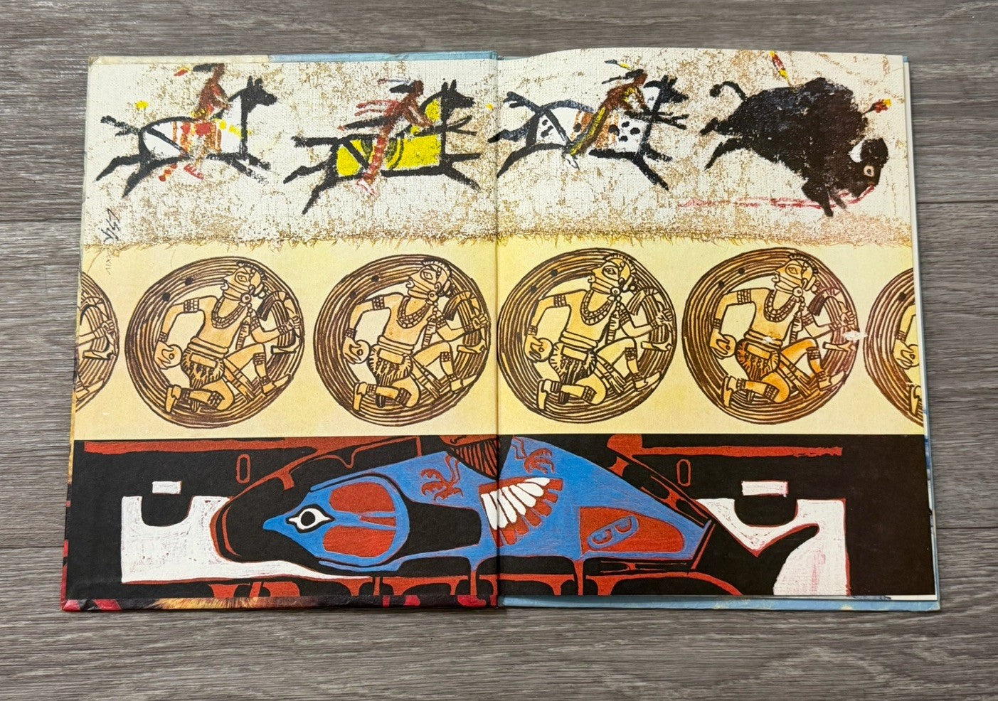 Three Little Indians by Gene S. Stuart (1974, hardcover) National Geographic Soc