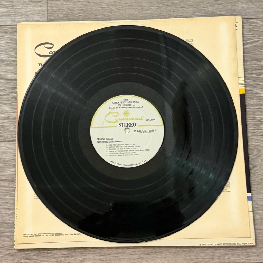 1962 Tony Mottola And His Orchestra Spanish Guitar Vinyl LP Record Gatefold