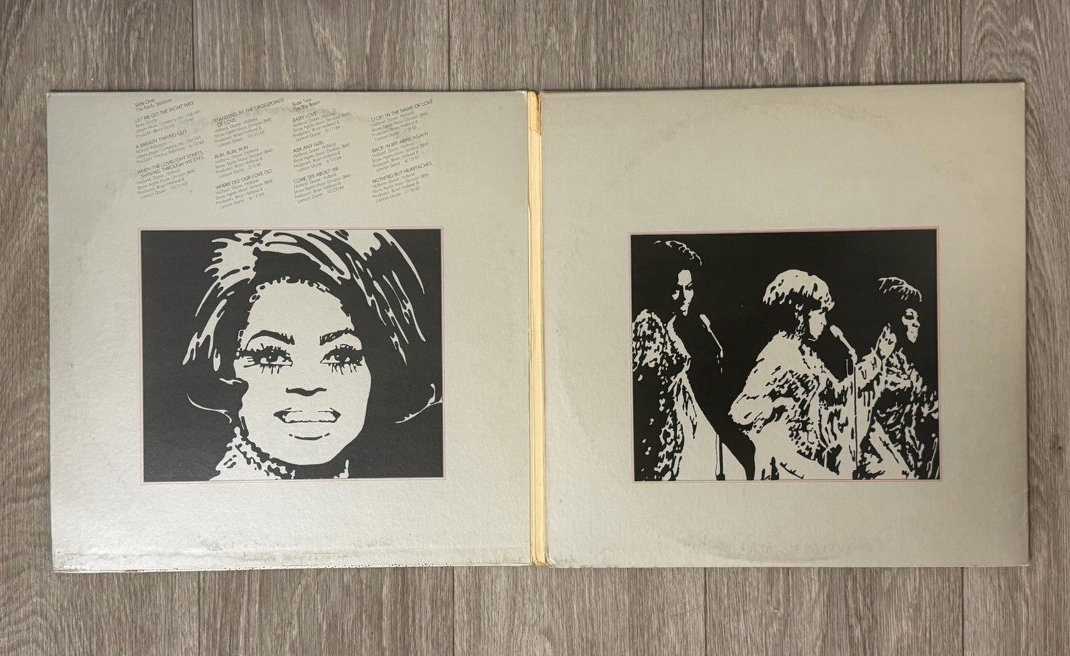 DIANA ROSS AND THE SUPREMES - Anthology (Motown M9 794A3 1974) 3 LP set vinyl