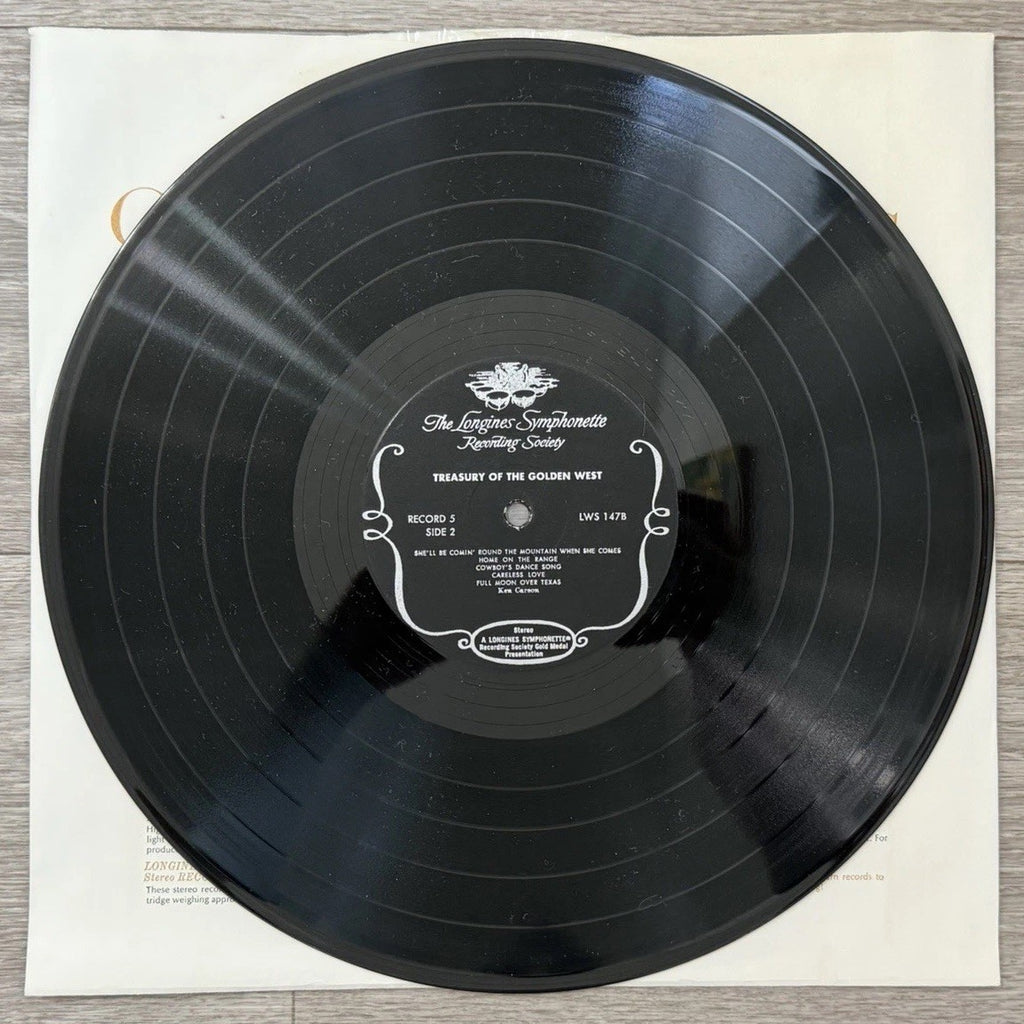 Treasury of the Golden West - Longines Multi-LP Box 6 Record Set - VG+