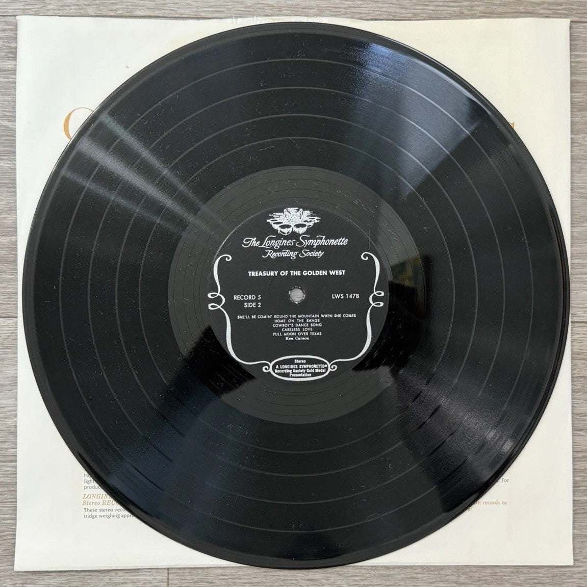 Treasury of the Golden West - Longines Multi-LP Box 6 Record Set - VG+