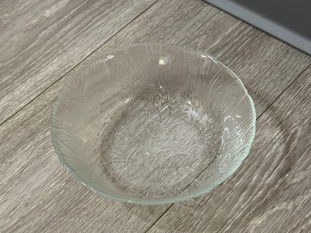 Vintage ONE Arcoroc Glass Canterbury Crocus 6.25" Cereal/Salad Bowl REPLACEMENT