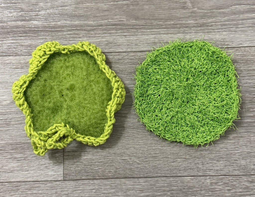 St. Patrick’s Day Crochet Dish Scrubby Set Of Two Handmade