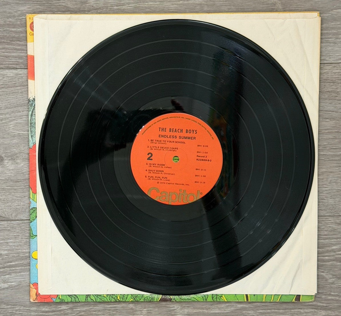 The Beach Boys Endless Summer 2 LP Vinyl Record 1974 RCA Music club Edition