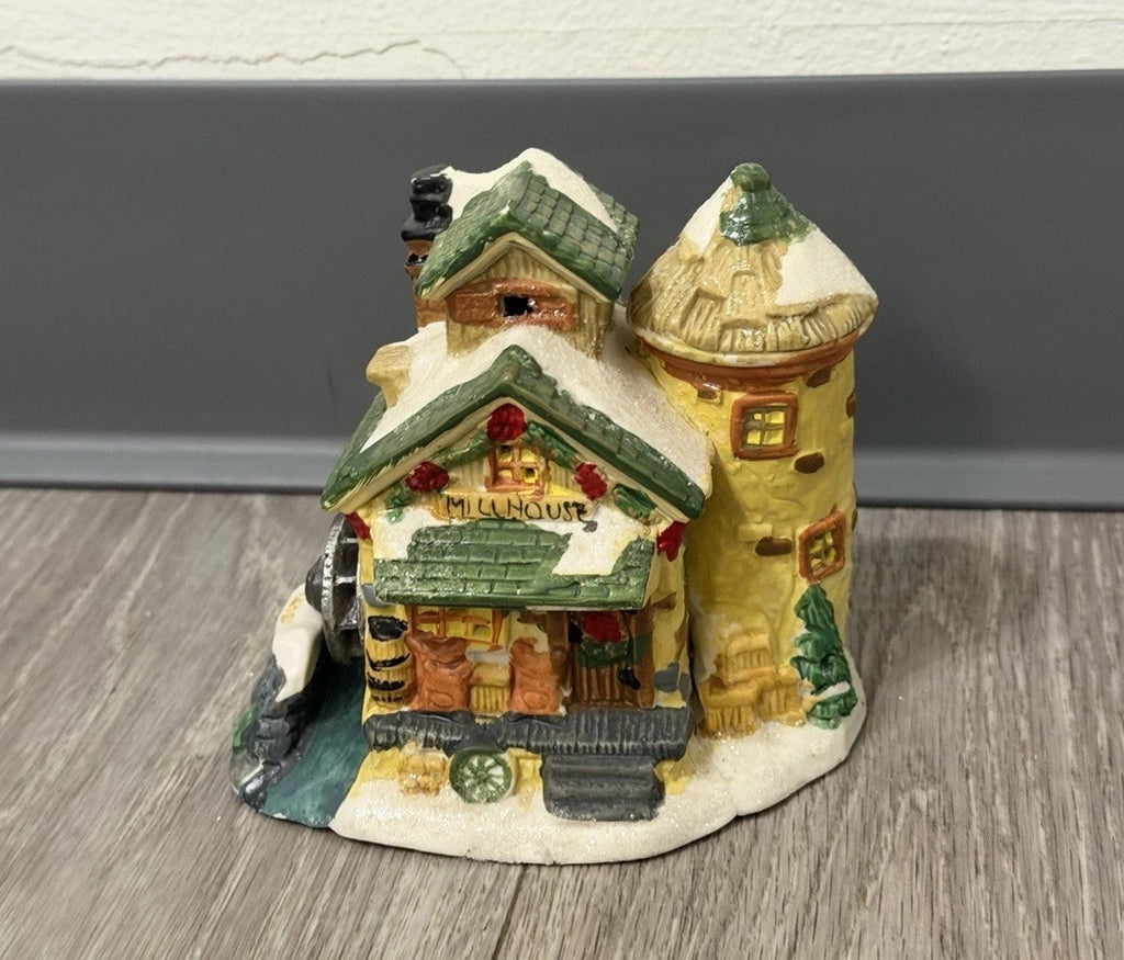 COBBLESTONE CORNERS 2004 Windham Lighted Mill House - PreOwned