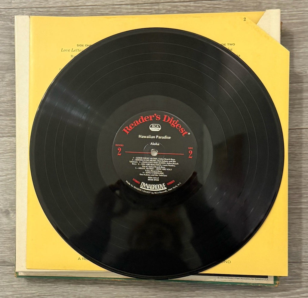 Hawaiian Paradise: Delightful Music Of The Islands Vinyl, 5 LP, 1970 Box Set