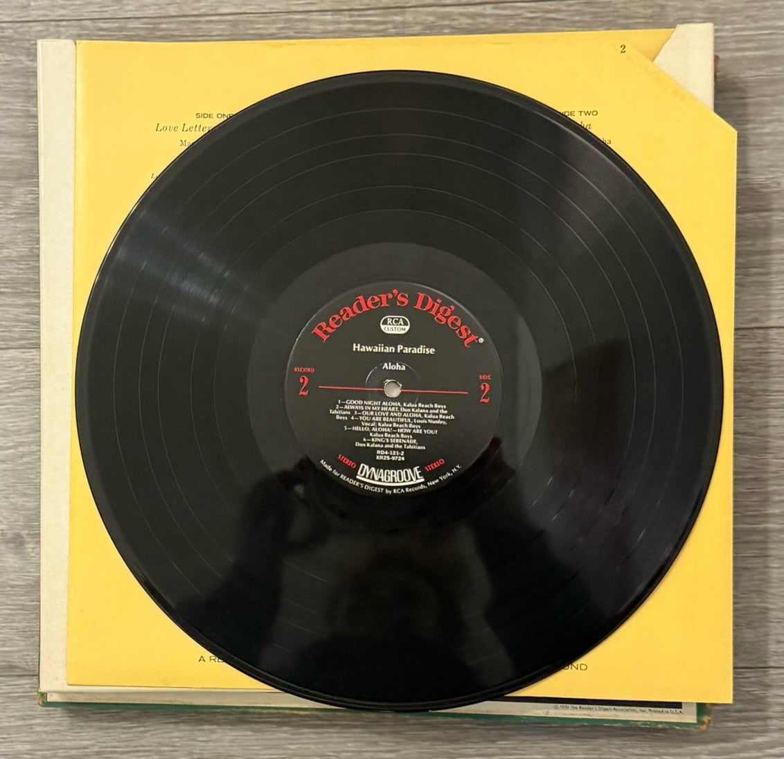 Hawaiian Paradise: Delightful Music Of The Islands Vinyl, 5 LP, 1970 Box Set