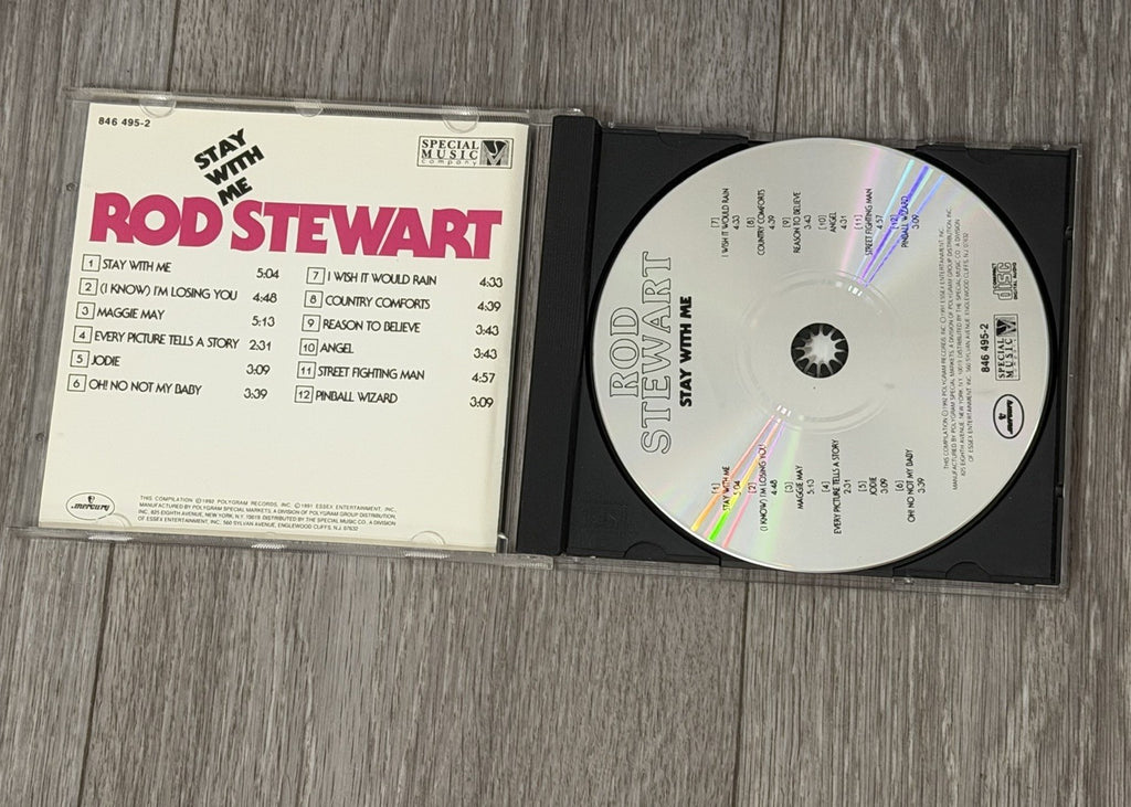 Rod Stewart Stay With Me 1992 Special Music Audio CD
