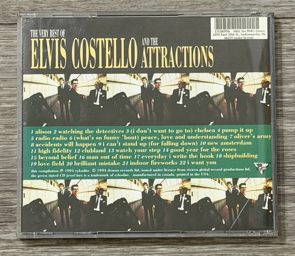 The Very Best Of Elvis Costello And The Attractions - NEW SEALED CD #6