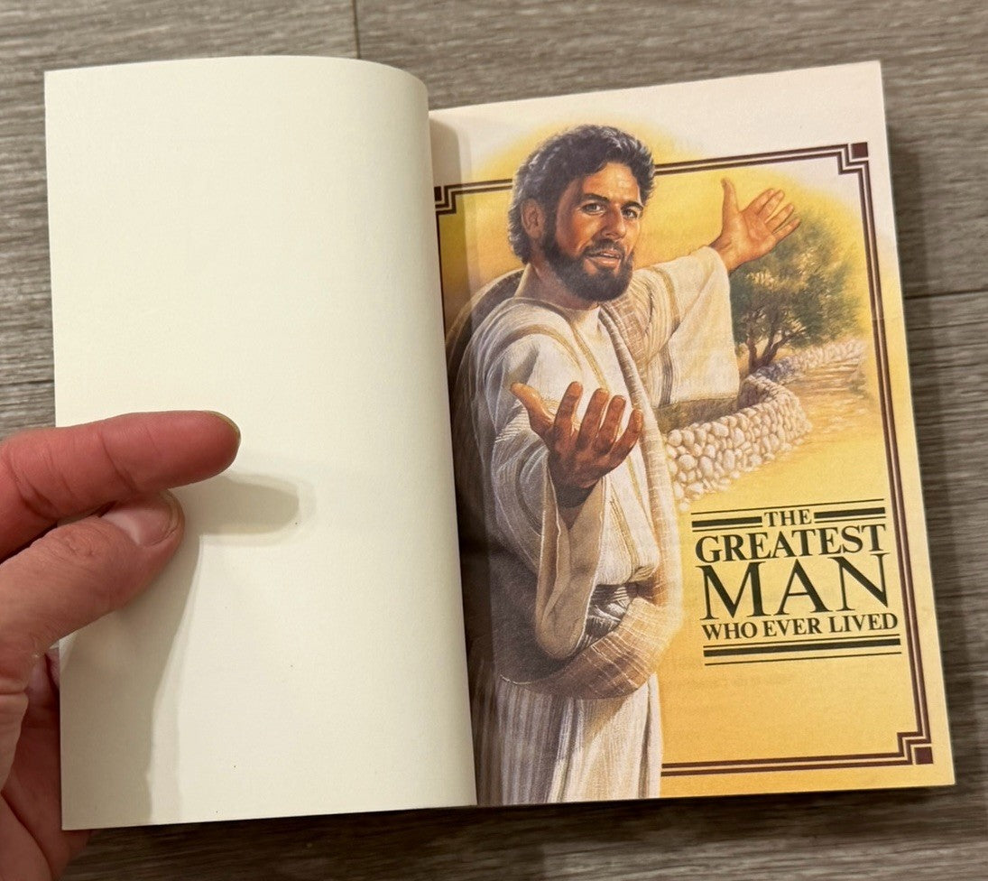 The Greatest Man Who Ever Lived - Watchtower - paperback - Very Good