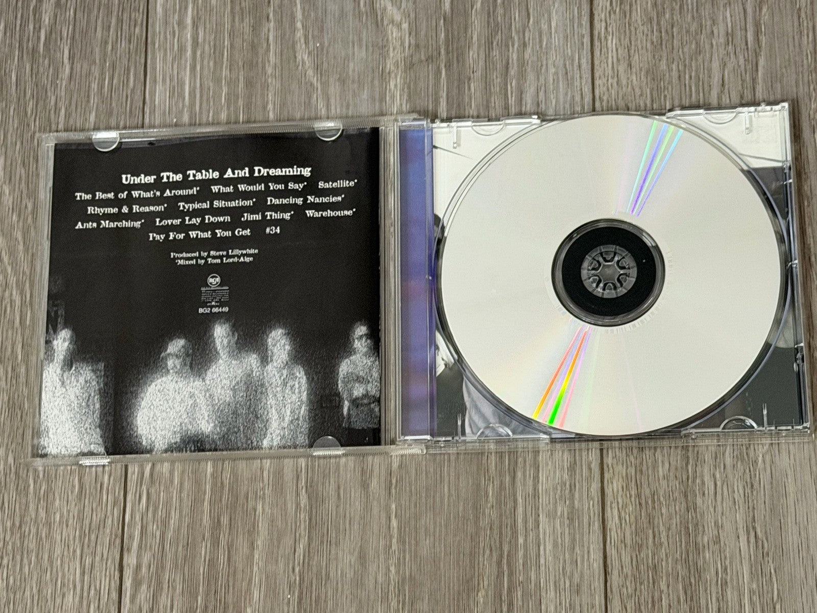 Under The Table And Dreaming By The Dave Matthews Band (1994) CD