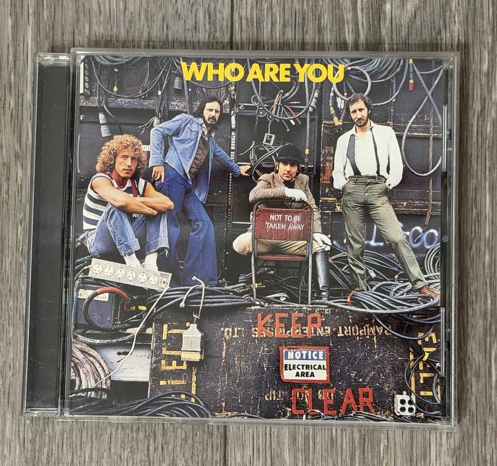 THE WHO ARE YOU CD COMPACT DISC TESTED