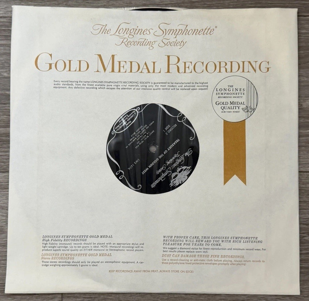 Treasury of the Golden West - Longines Multi-LP Box 6 Record Set - VG+