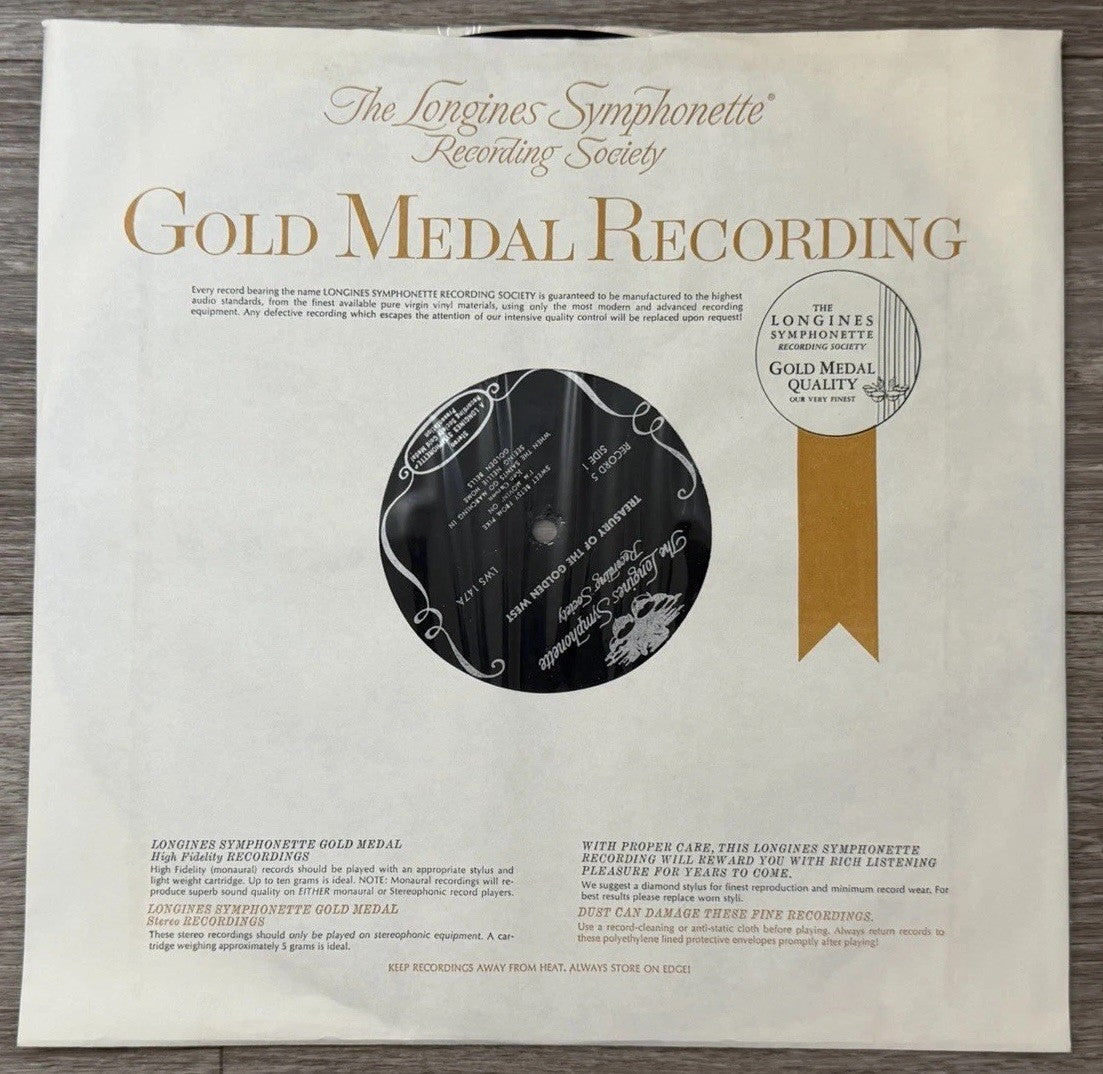Treasury of the Golden West - Longines Multi-LP Box 6 Record Set - VG+