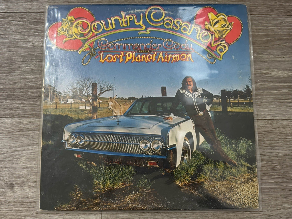 Commander Cody & His Lost Planet Airmen Country Casanova LP VG Paramount (1973)