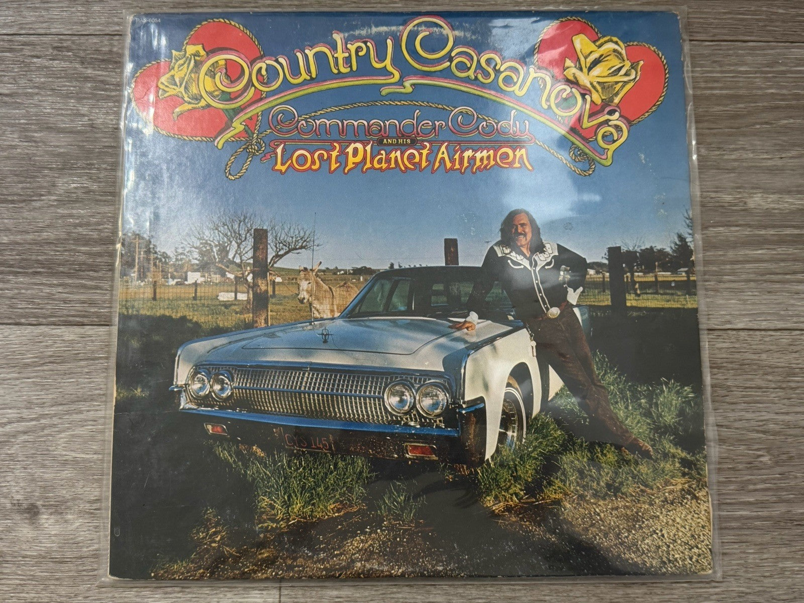 Commander Cody & His Lost Planet Airmen Country Casanova LP VG Paramount (1973)