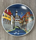 Vintage NOS German E&A BOCKLING Collector Plate MARKTBREIT Barbara Furstenhofer