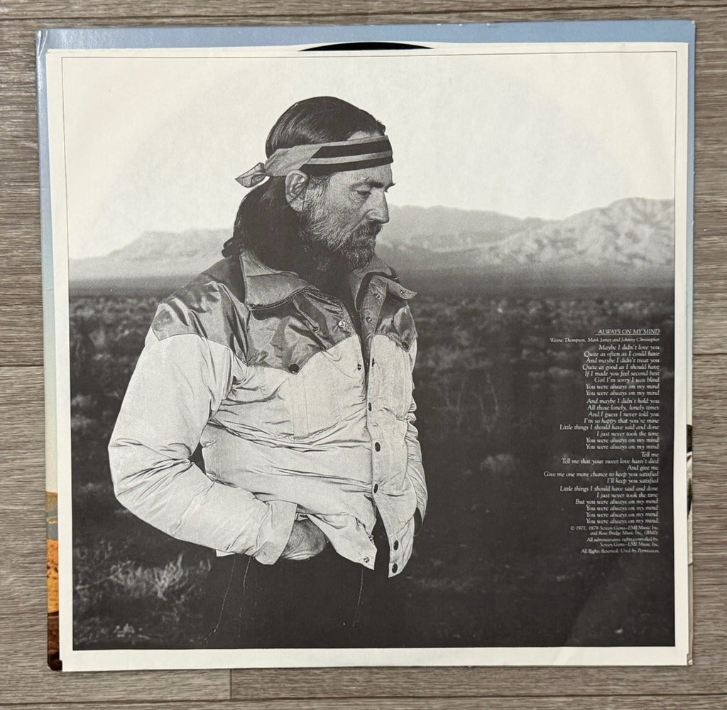 Willie Nelson Always On My Mind LP Vinyl Record Album