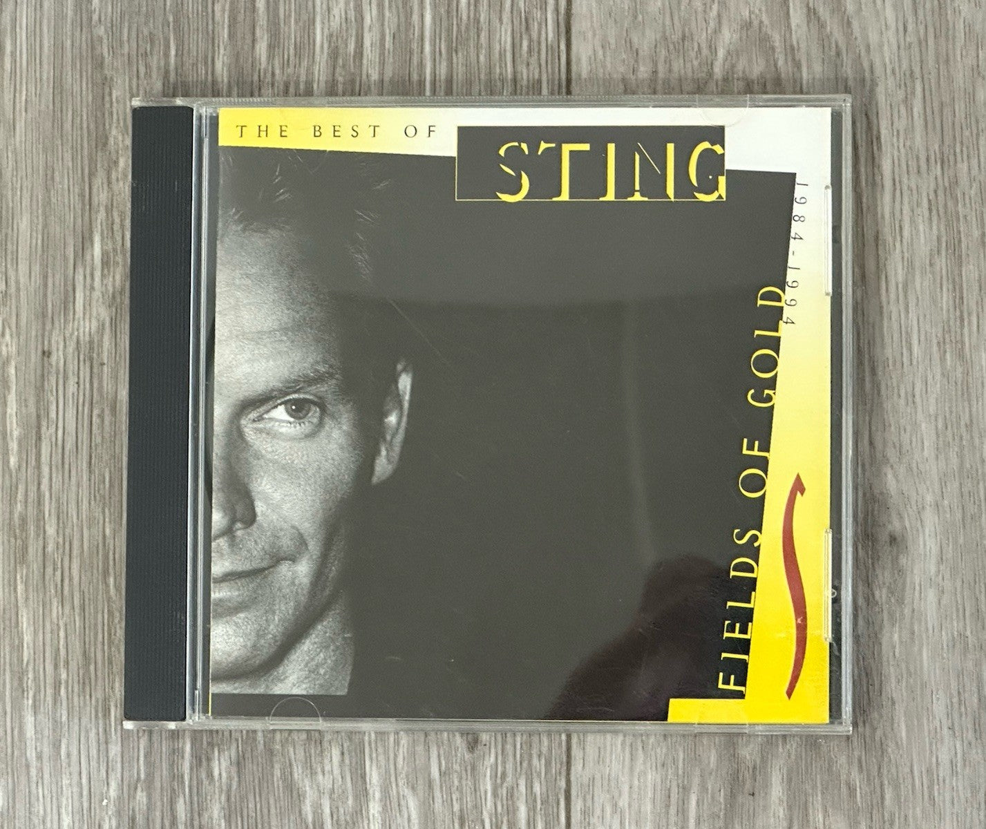 Sting – Fields of Gold 1984–1994 (1994 A&M) Good/Very Good Condition