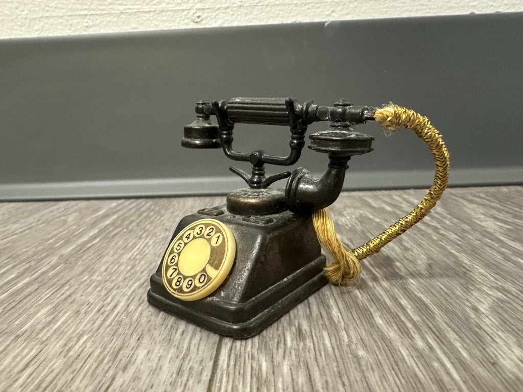 Durham Industries Metal Miniature Rotary Phone No. 5404