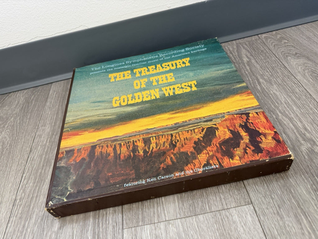 Treasury of the Golden West - Longines Multi-LP Box 6 Record Set - VG+