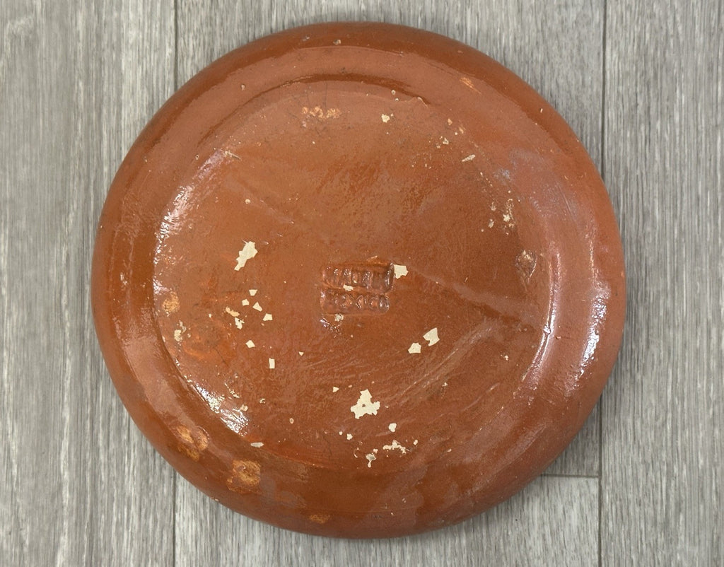 Vintage Mexican Clay Dish - Made In Mexico