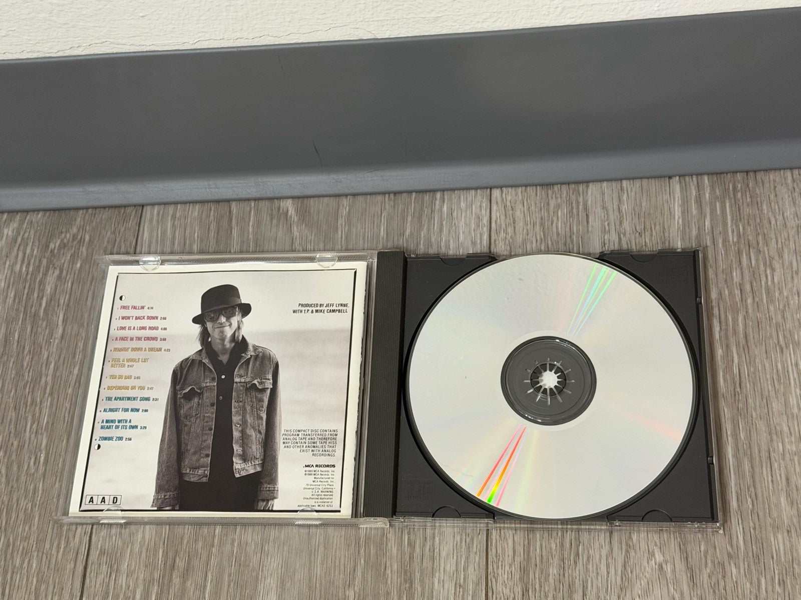 Tom Petty – Full Moon Fever CD MCA Records 1989 BMG Version D 133911 MCAD-6253