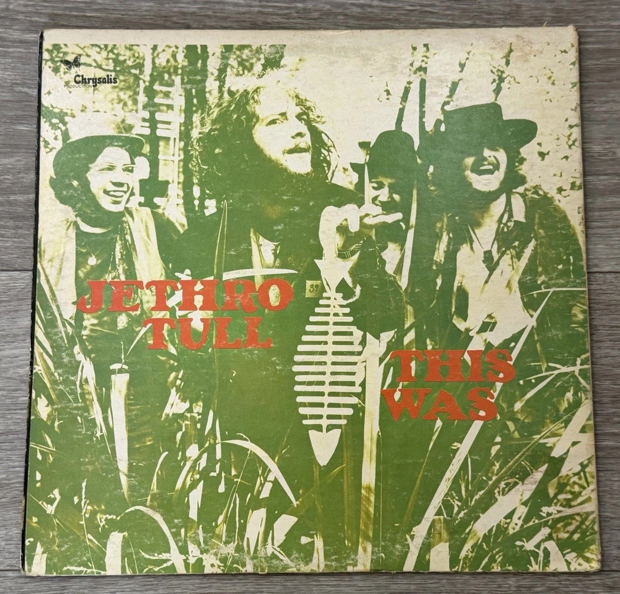 Jethro Tull This Was￼Vinyl VG+/Vg Reprise Records Ultrasonic Cleaned