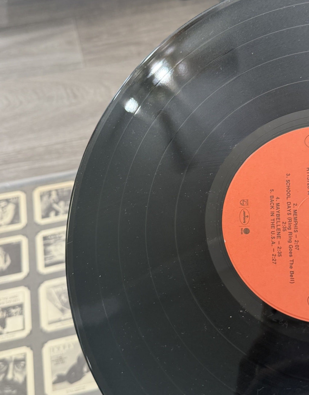 CHUCK BERRY GOLDEN HITS LP SR 61103  OPEN SHRINK WRAP VG