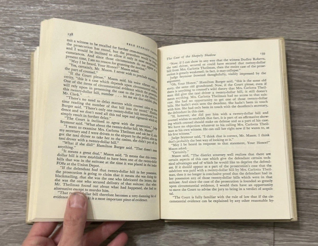 The Case Of The Shapely Shadow by Erle Stanley Gardner, 1960