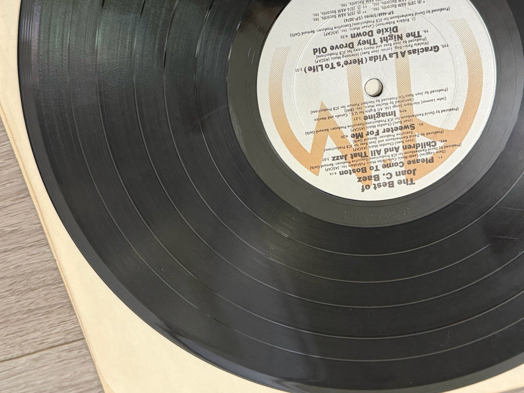Joan Baez ‎– The Best Of Joan C. Baez Vinyl, LP 1977 A&M Records ‎– SP-4668