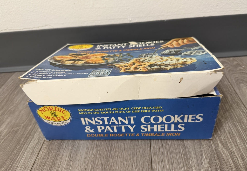 Vintage Nordic Ware Instant Cookies & Patty Shells / New Sealed