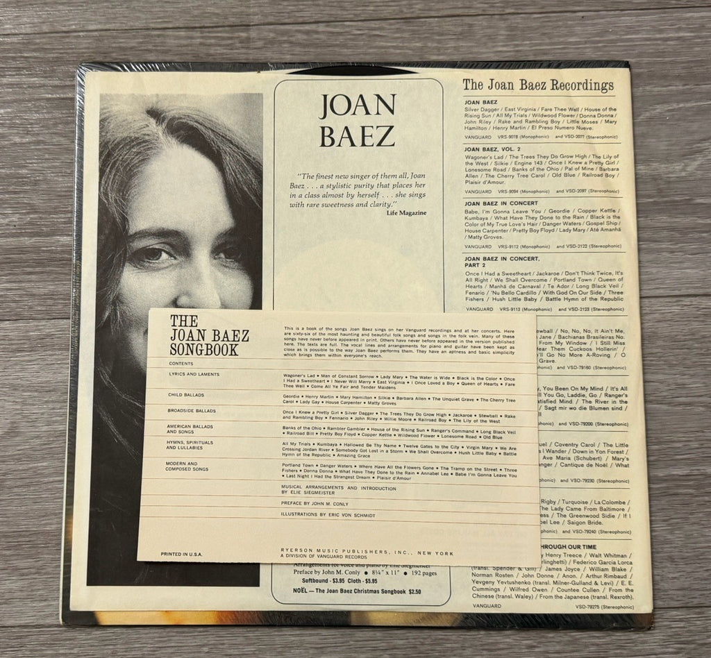 Joan Baez - Noel Vinyl LP