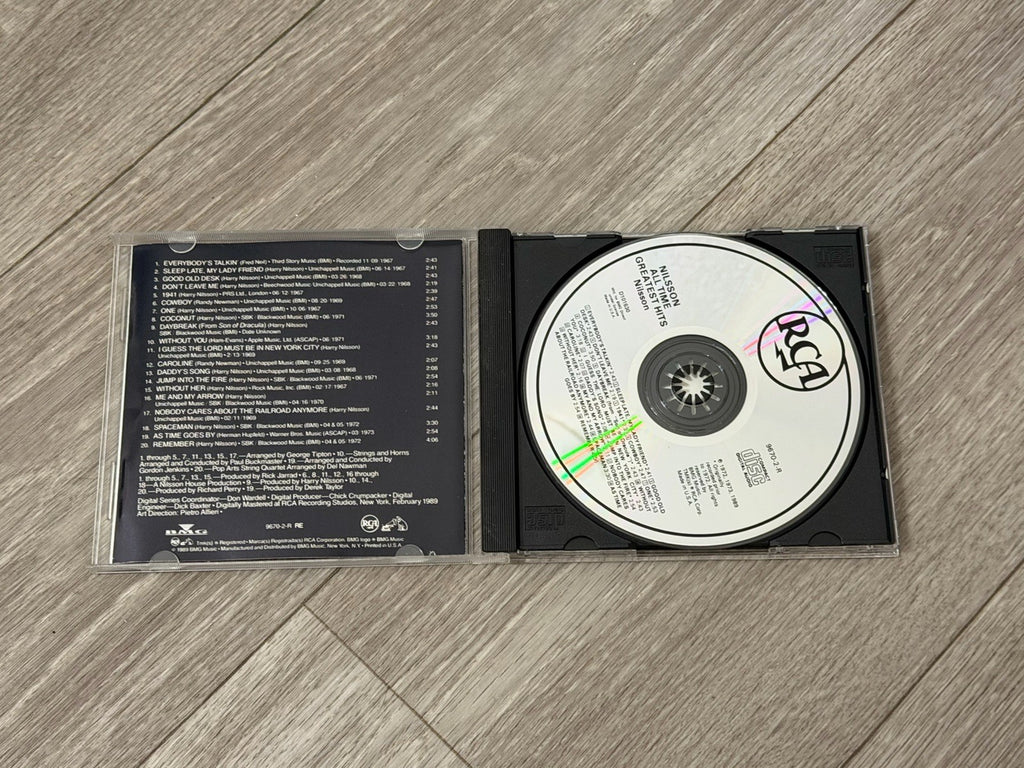 HARRY NILSSON All Time Greatest Hits 1989 CD