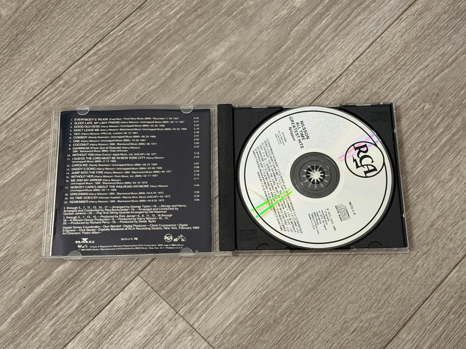 HARRY NILSSON All Time Greatest Hits 1989 CD