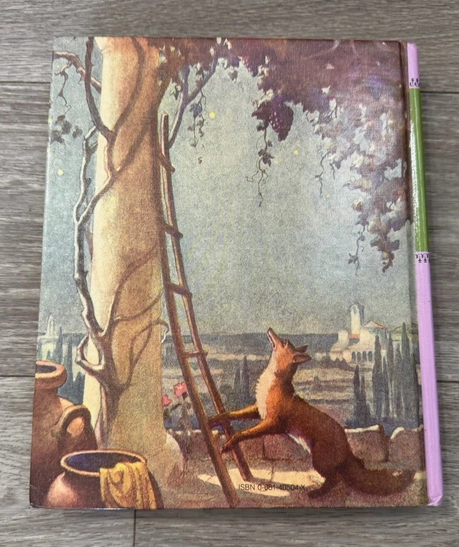Aesop's Fables Illustrated by Nora Fry 1988 Longmeadow Press Classics Hardcover