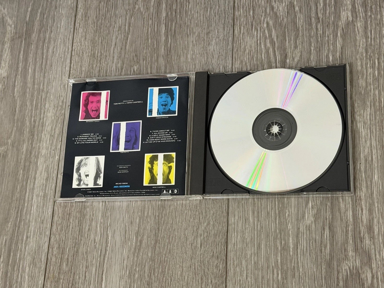 Tom Petty and The Heartbreakers Let Me Up I've Had Enough CD 1987 MzCAD-5836