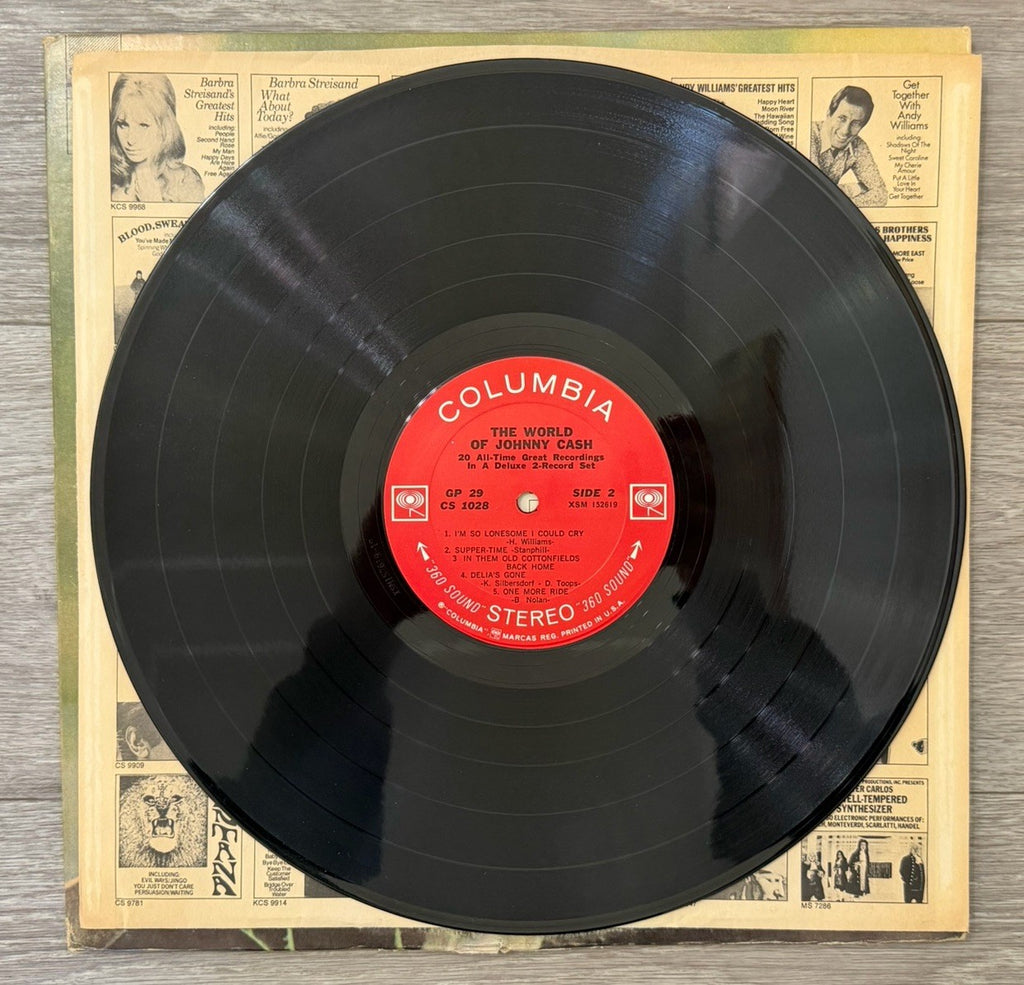 Johnny Cash – The World Of Johnny Cash Deluxe 2-Record Set GP 29