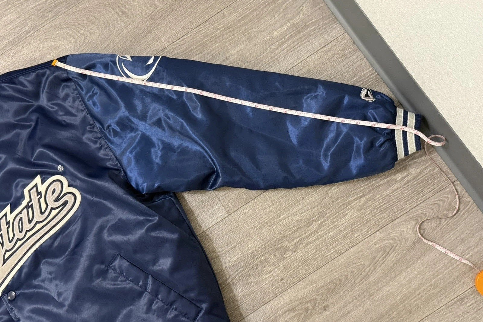 Penn State Varsity  Bomber Jacket Colosseum Made In Korea Vintage XL