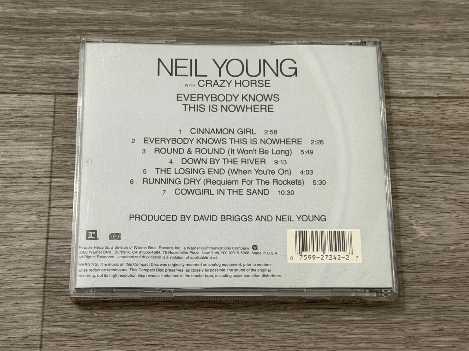 Everybody Knows This Is Nowhere by Neil Young/Neil Young & Crazy Horse CD