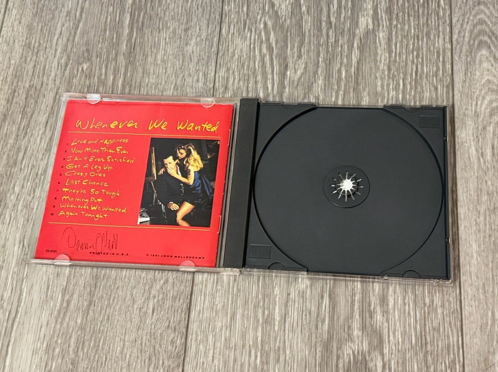 John Mellencamp – Whenever We Wanted CD 1991 Mercury Rock Album Tested VG