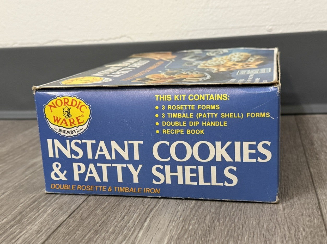 Vintage Nordic Ware Instant Cookies & Patty Shells / New Sealed