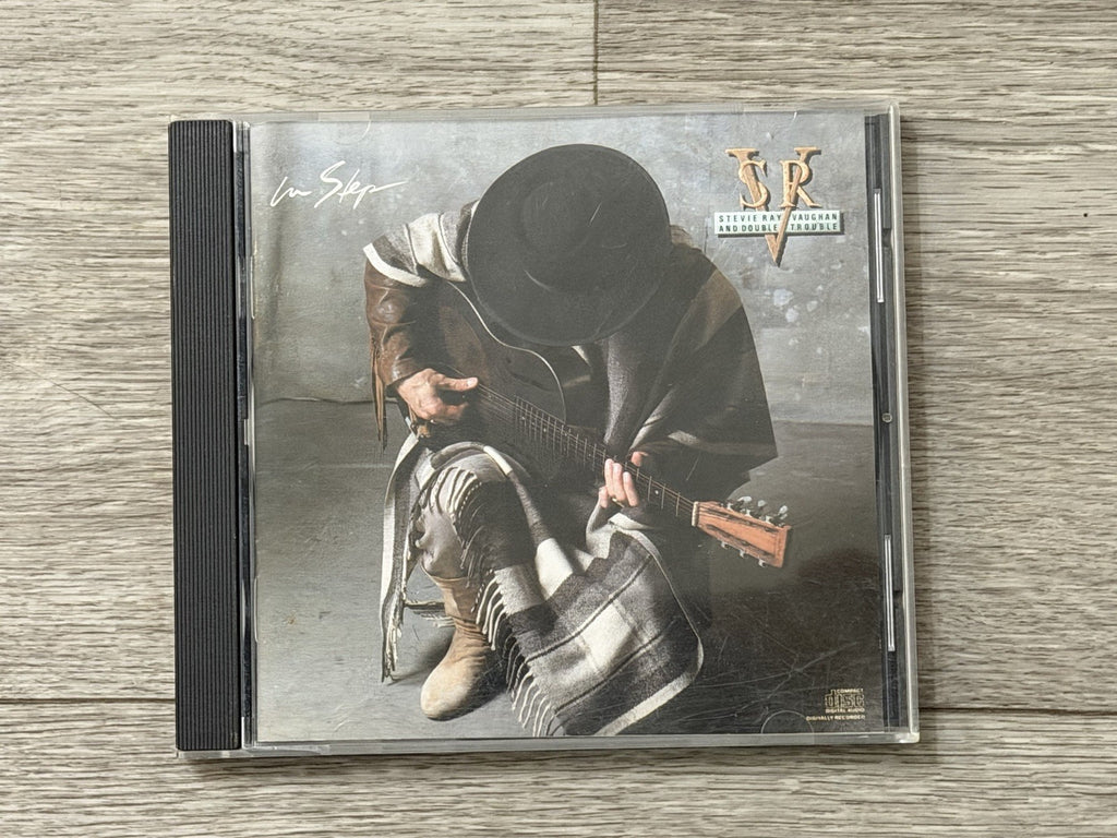 In Step by Stevie Ray Vaughan/Stevie Ray Vaughan & Double Trouble Cracked Case