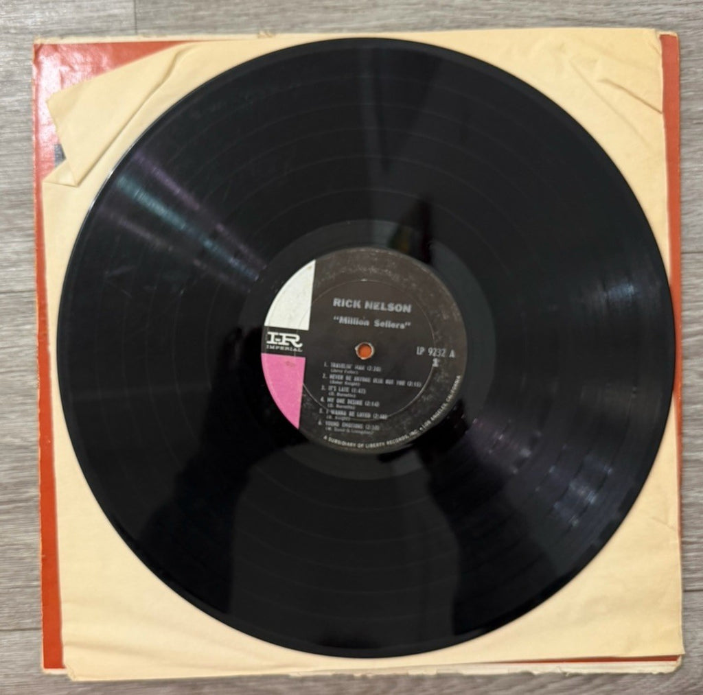Rick Nelson Million Sellers 12" Vinyl LP Imperial LP-12232