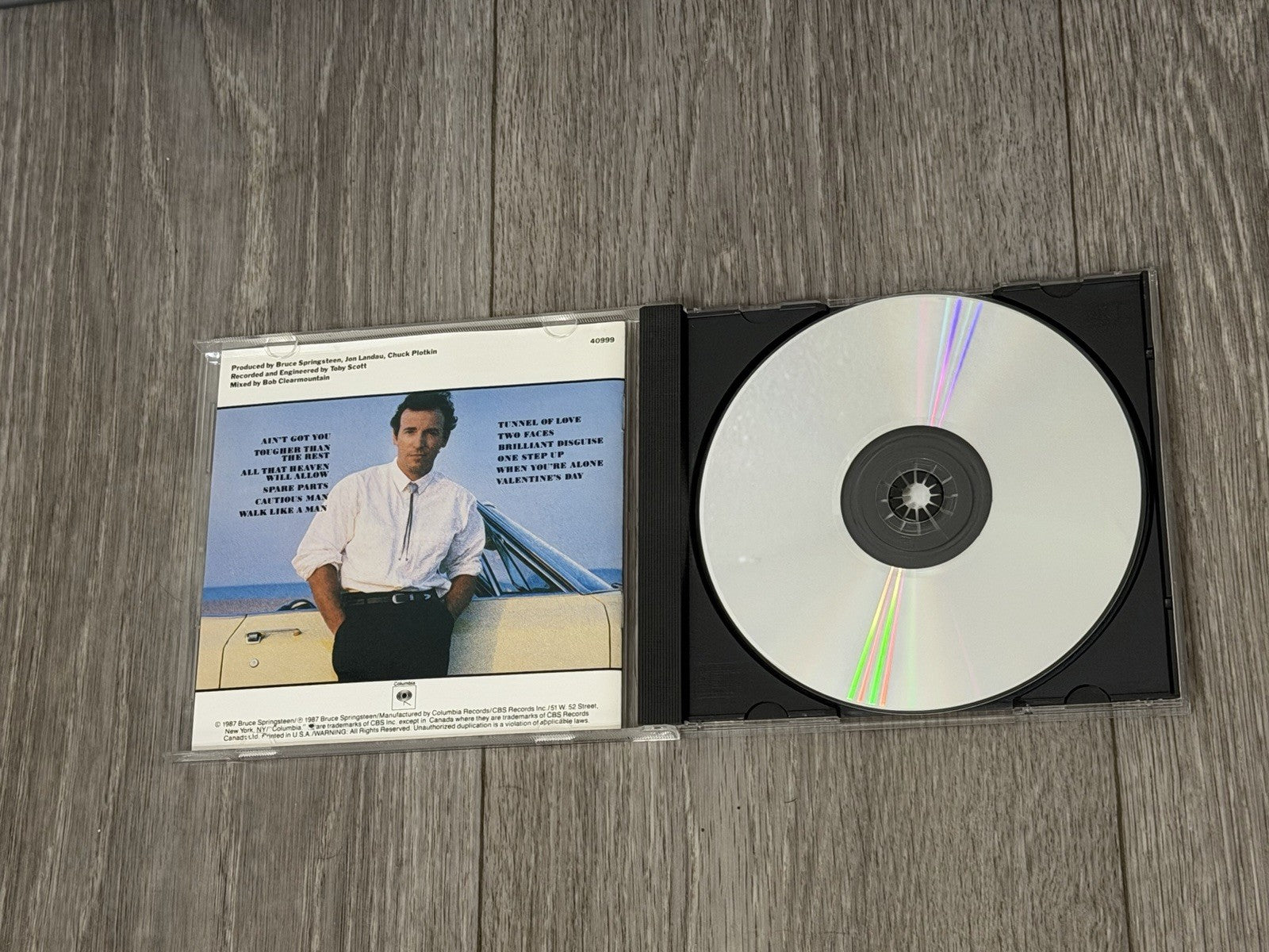 Tunnel of Love by Springsteen, Bruce (CD, 1987)