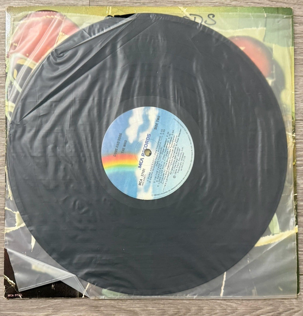 THE WHO-ODDS AND SODS ORIGINAL 1974 Rerelease MCA 37101 VG+