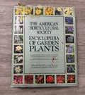 American Horticultural Society Encyclopedia 1989 Hardcover Dust Jacket Vintage